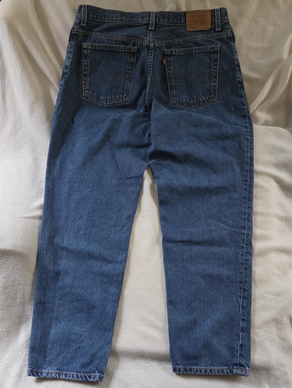 Vintage Y2K Levi’s 550 Women's 16M Relaxed Fit Tapered Leg 100% Cotton Jeans - Picture 6 of 10
